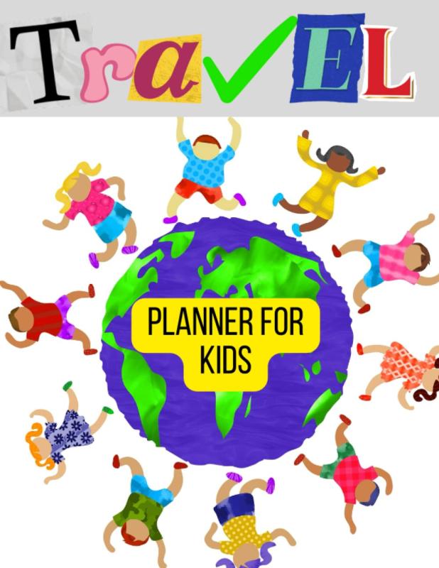 Rakuten - Travel planner for kids;: Children trip journal; Vacation journal for kids; Adventures memories journal