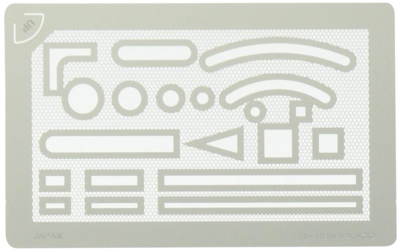 バンコ 字消板 ES-10材質:ステンレス