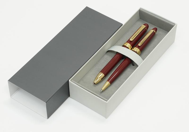 楽天市場】日本製木軸レトロ・ボールペンシャープペン2本セットの通販