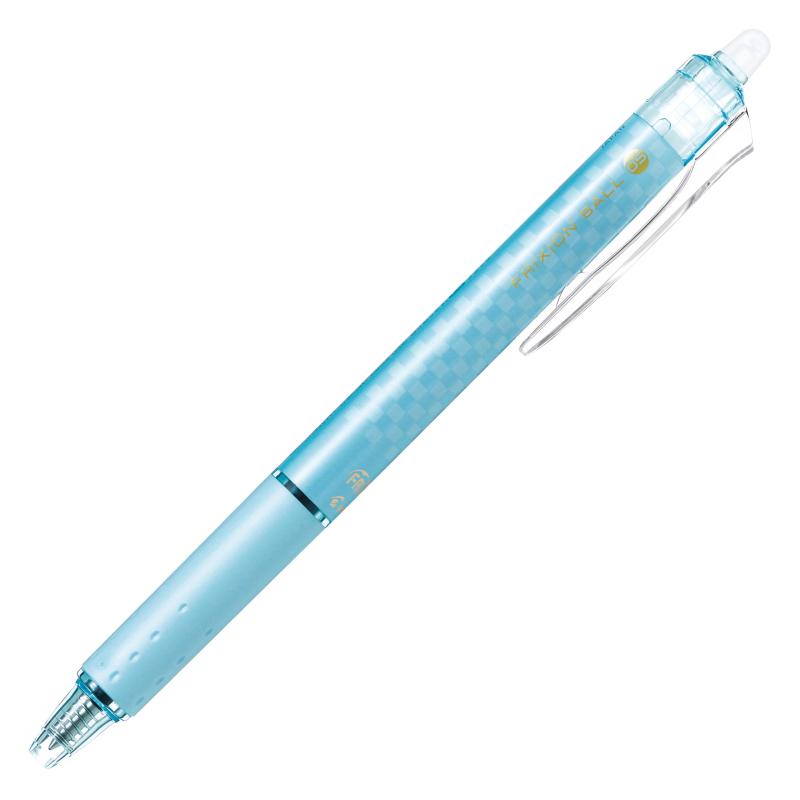 乐天商城 - フリクションボールノック 0.5mm デザインシリーズ（格子柄） ソフトブルー パイロット