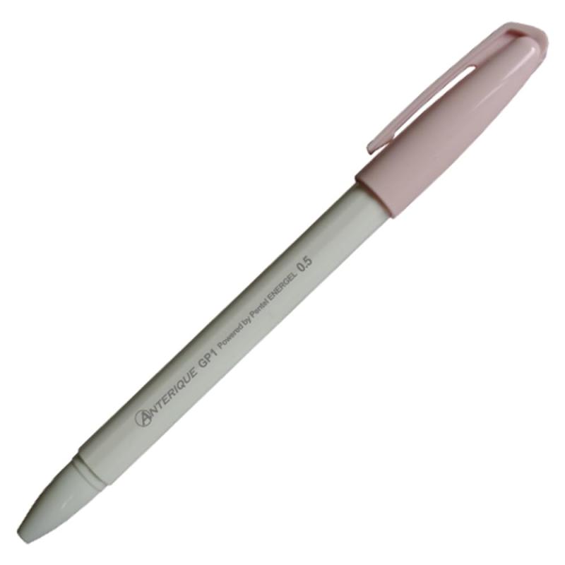 Rakuten - アンテリック ゲルインクボールペン 0.5mm ベビーピンク×スノーホワイト GP1-5BPSW