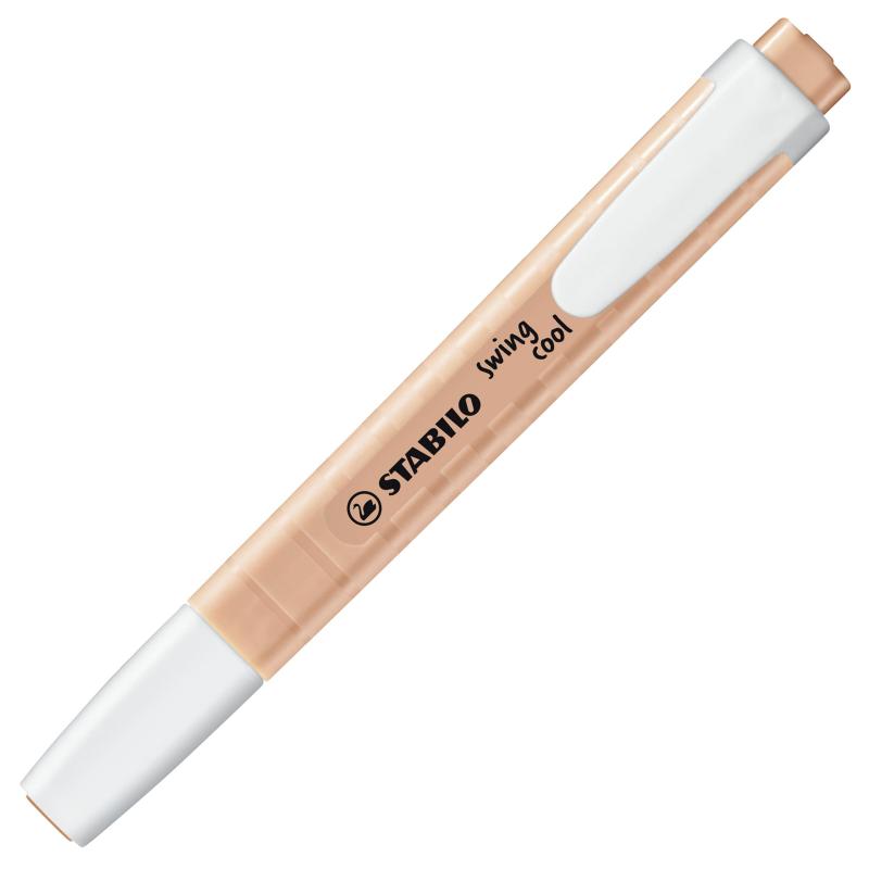 STABILO スイングクール パステル 【ピーチ】蛍光マーカー 275-126-8品番：275-126-8