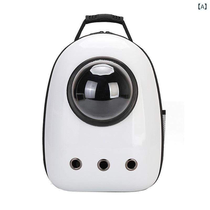 猫 バッグ大 容量 通気 性 スペース カプセル お出かけに 便利 ペット リュック ペット 用品 ショルダー 通気 性 犬 ダブル バック(x2)