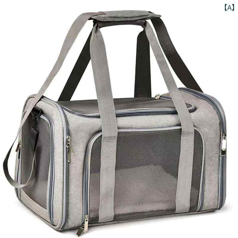 携帯 用 キャットバッグ大 容量 ペット バッグ 携帯 用 キャットバッグ 厚手 保温 カー バッグ 犬の 外..