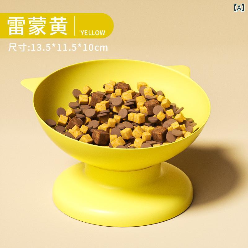 マカロン 多色 系 猫 ボウルペットボウル 猫 ボウル ペット 用品 高足 猫 フード ボウル 犬 ボウル プ..