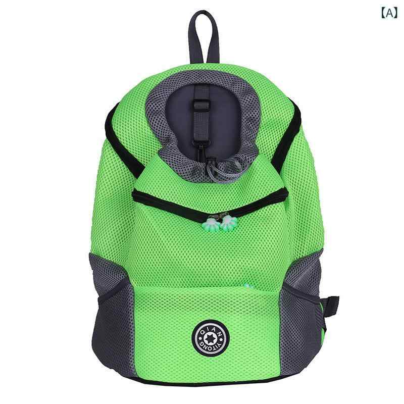 ペットの リュックサックの 外国 貿易の 通気 性の 女性の リュックサックの 胸の 前で 犬を 包んで 外出 して 携帯 して 旅行 します。