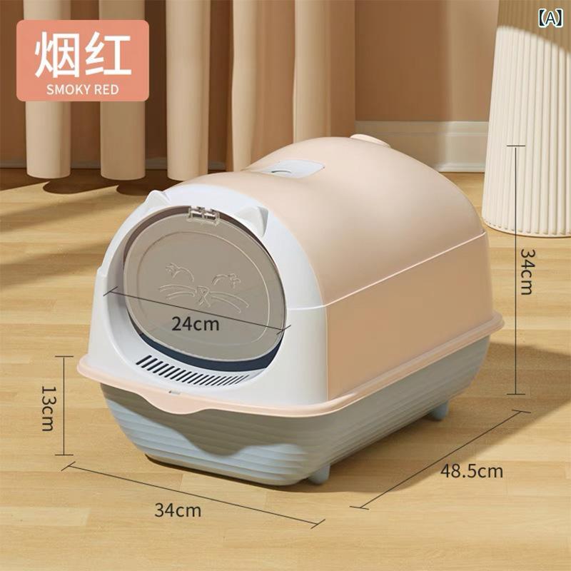 ペット 用 猫 トイレ 猫 用 トイレ フリップ トップ 式 猫 用全 密閉 型 用品 卸売 家庭 用 犬 猫 用 送料 無料