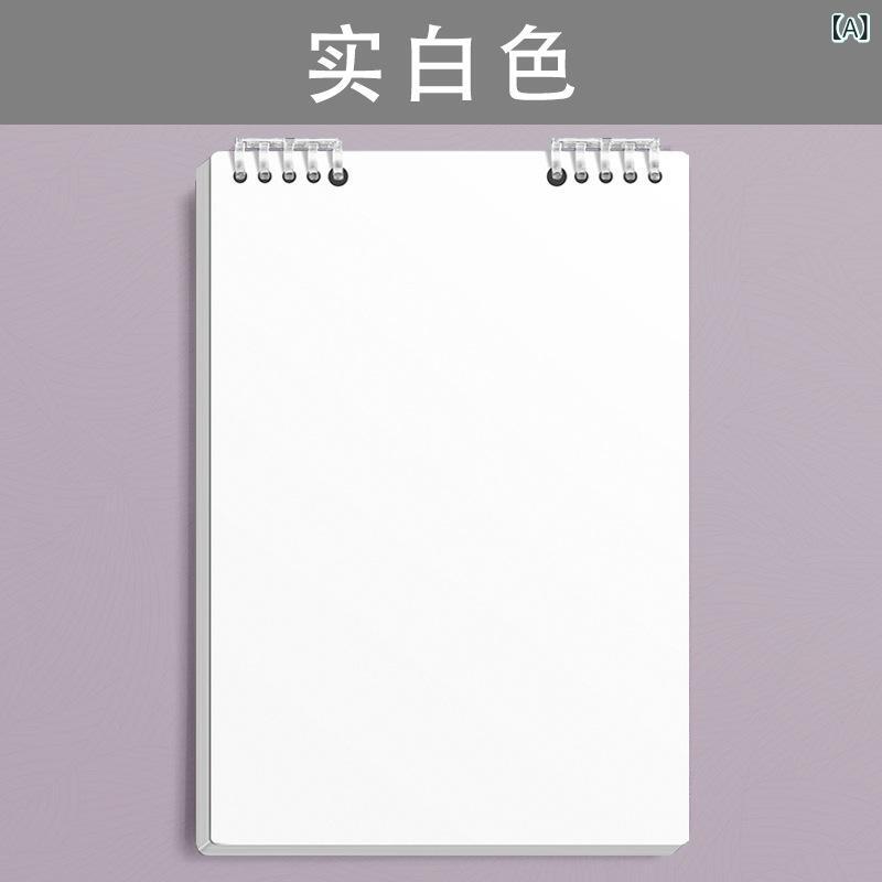 ページ ブックを めくって ノートを 厚く して、高 颜値 メモ 帳を 取り外します。