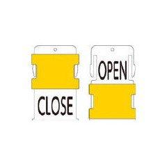 IM(アイマーク) スライド表示タグ OPENCLOSE (OPEN - 黒文字 / CLOS AIST22