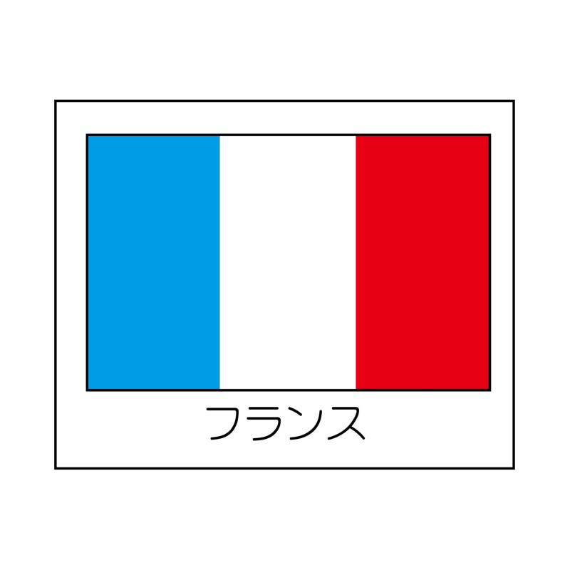 ヒカリ紙工 SMラベル K9116 フランス 1000枚