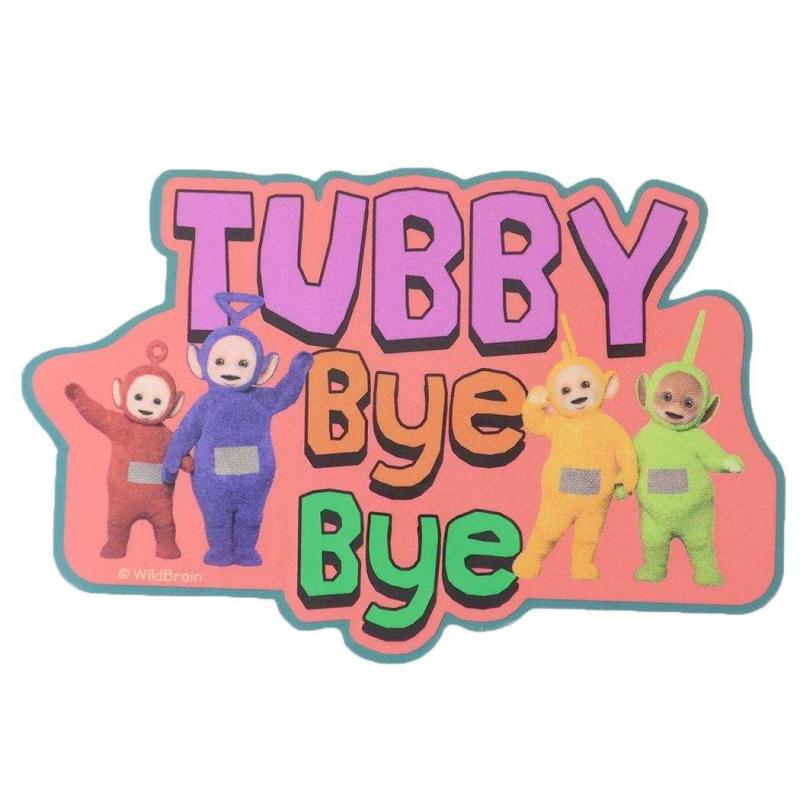 テレタビーズ[ダイカットシール]キャラクターステッカー/ロゴ OR車やバイク、カバンやステーショナリーなどいろんなトコに…デザイン/デコレーション/シール/手帳/ステッカーおしゃれ シール デザイン 文具 文房具 新入学 新学期