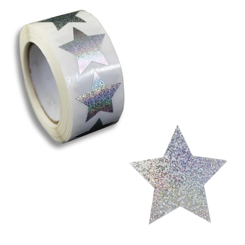 【ロールシール】星 ハート ラメ ホログラム きらきらぷんぷん丸 親