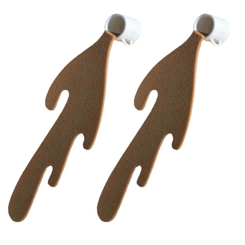 PAVIKEしおりおしゃれ【2個セット】読書用ブックマーク ブックマーカーおしゃれ 読書ガイドしおり コーヒーこぼししおり 読書補助ツール、面白いコーヒーカップが溢れる造形は、児童、教