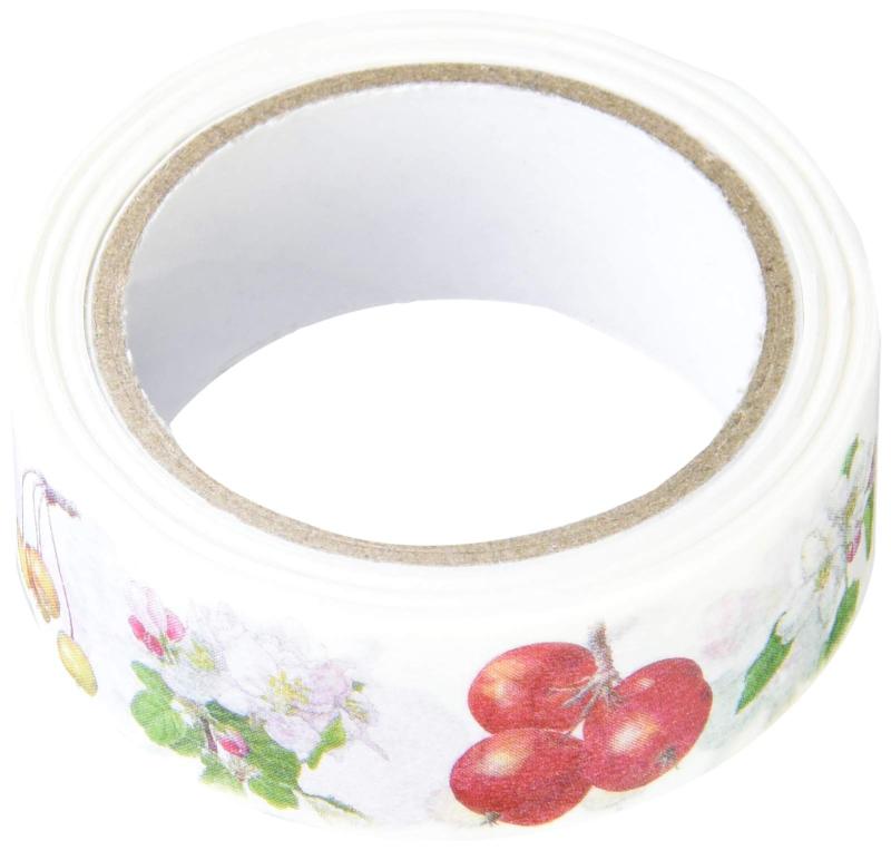 カミイソ産商 マスキングテープ リンゴの花と実 15mm×7m GR-0022原材料 和紙製品サイズ 15mm×7m原産国:日本ブランド:カミイソ産商(Kamiiso)
