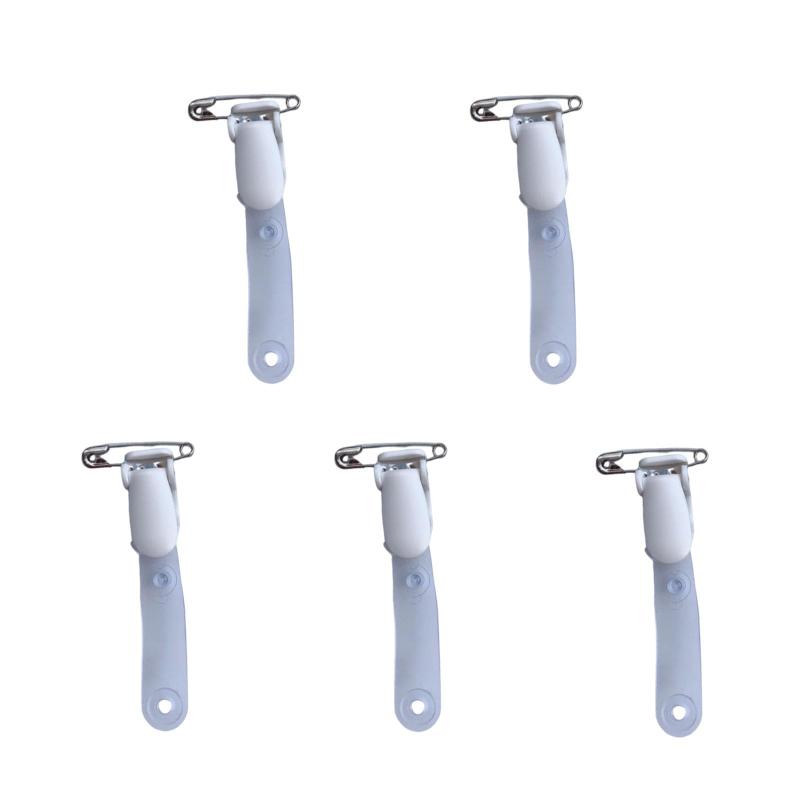 JIMIGUGU バンドクリップ 5個 安全ピン