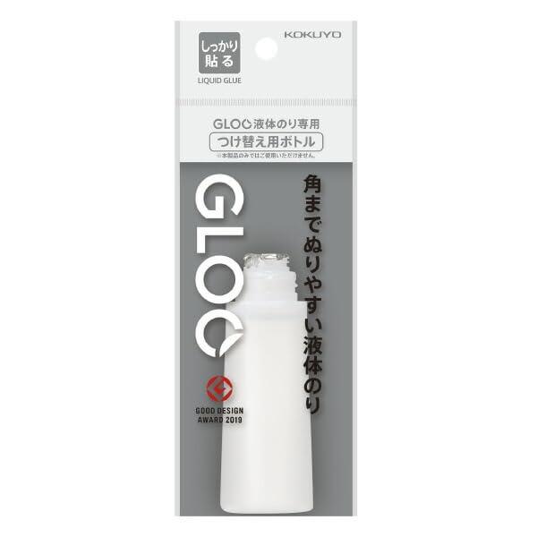 コクヨ グルー 液体のり しっかり貼る つけ替え用ボトル 吊り下げパック入 タ-G802-1P