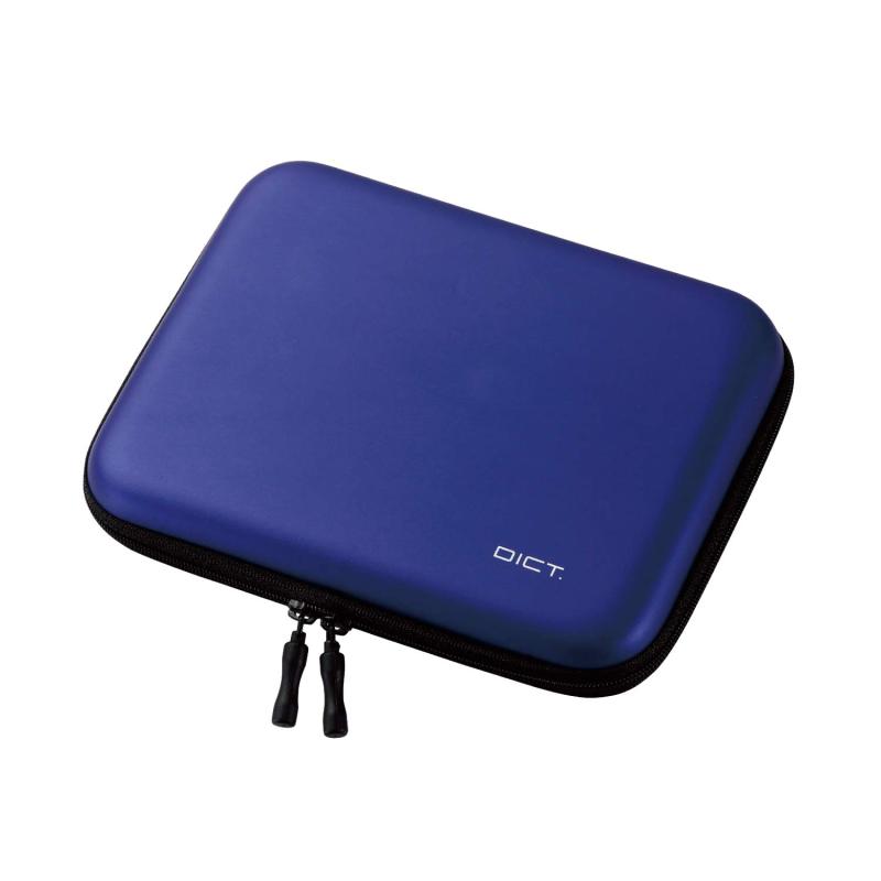 エレコム 電子辞書 ケース イヤホン タッチペン収納 カシオ EX-word シャープ Brain 2019年モデル対応 セミハードタイプ