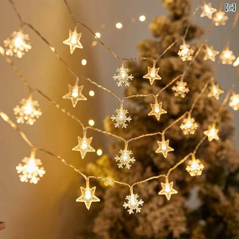 Led 気泡 球 雪 灯 串 部屋に 八 機能 星 灯 串 祭り 雰囲気 装飾 ランプ フラッシュ