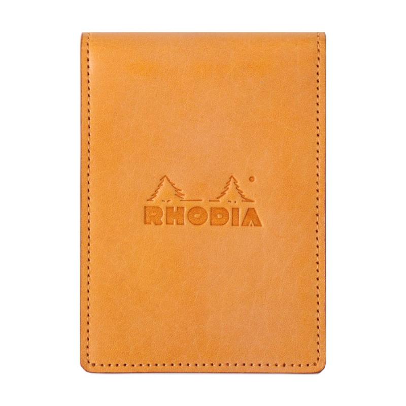 ロディア ミニ3穴システム手帳 RHODIA オーガナイザー(11×18cm リング径11mm 牛革)