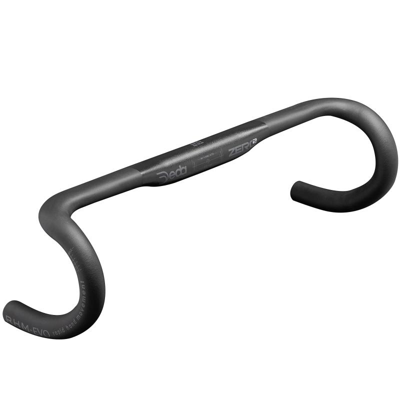 DEDA(デダ) ZERO 2 DCR ドロップバー (31.7) ブラック RHM-EVO POB 380mm(外-外)