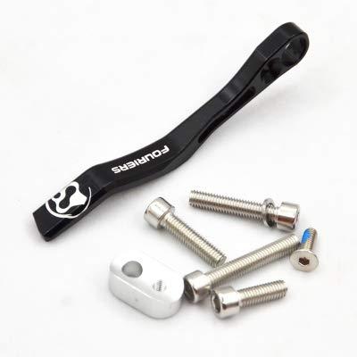 FOURIERS Road Bike Chain Catcher Bicycle Parts Black Chain Guide Road Black