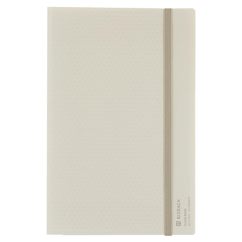 コクヨ クリヤーブック BIZRACK 固定式 A42つ折り