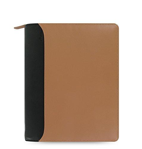 ナッパ Nappa ジップ A5 Taupe & Black ファイロファックス filofax システム...
