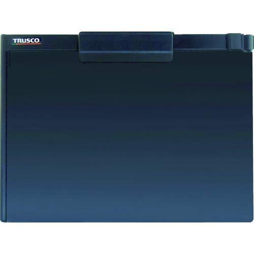 TRUSCO(トラスコ) ペンホルダー付クリップボード A4横 黒 TCBA4SBK × 10枚 【ケース販売】色:黒タイプ:A4ヨコ型本体外寸(mm)幅×高さ:318×235