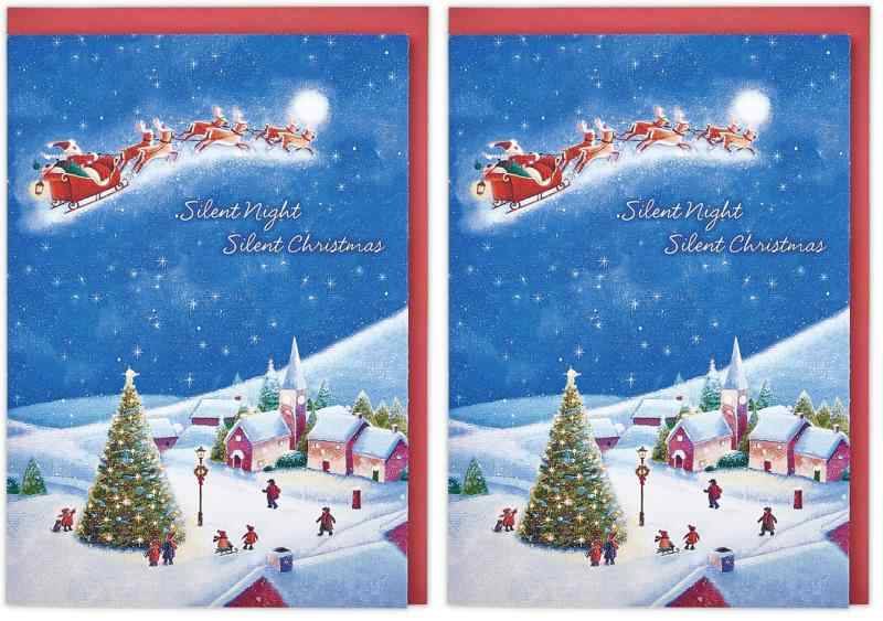 ホールマーク クリスマスカード オルゴールカード