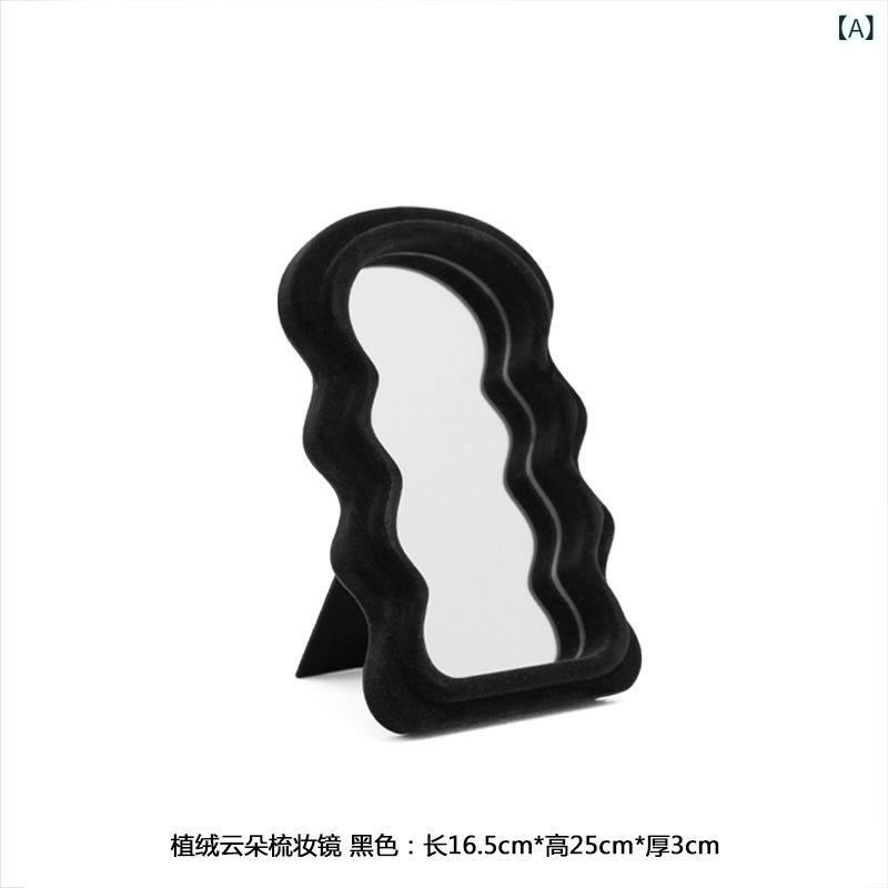 家庭 用 デスクトップデスクトップランプ 付き 化粧 鏡 オフィス 寝室 寮 学生 携帯 補 光 鏡 化粧 鏡