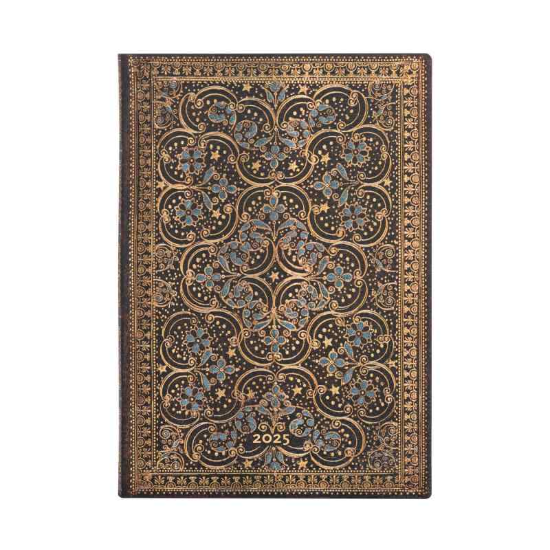 Rakuten - Paperblanks/ペーパーブランクス 2025年度版ダイアリー ソフトカバー ミディ 王政復古 FJD6205