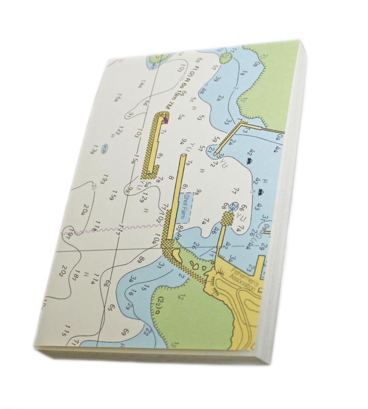 Rakuten - 廃版海図 メモ帳 メモブック 10.5×7cm