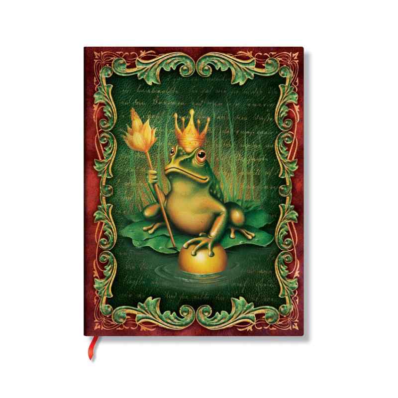 Paperblanks/ペーパーブランクス ノート ハードカバー グリム兄弟 かえるの王子さま ミディ B6 罫線 PB9784-6【サイズ】ウルトラ B5