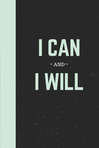 Rakuten - I Can and I Will: 100 Lined Pages, Medium Journal Notebook, Baby Blue (6 x 9 inches)
