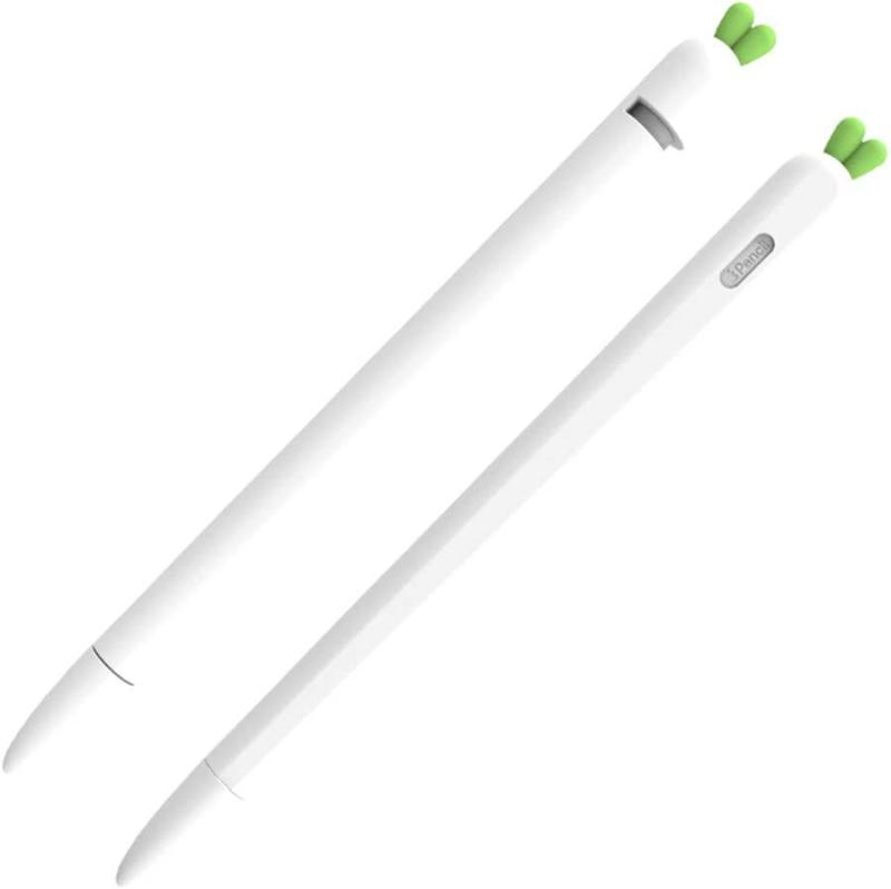 樂天商城 - 互換性のある Apple Pencil 第1世代 カバー, シリコン ケース ペンホルダー 全面保護 紛失 落下防止 耐衝撃 軽量 超薄 ペン先 保護 滑り止め 柔らかい 静かな 脱着简单 書き込み摩擦を増やす ペ