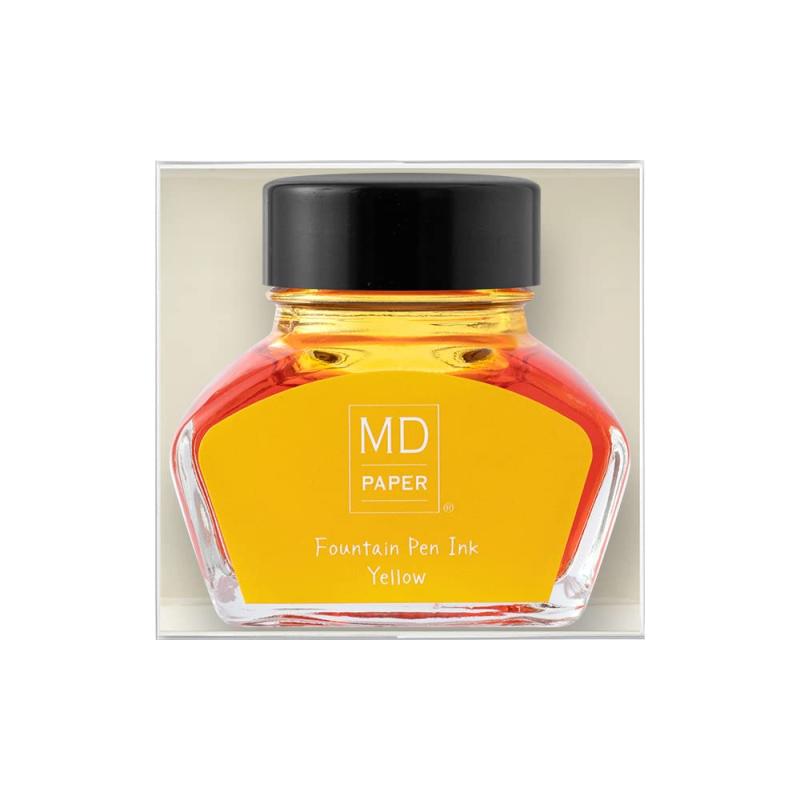 ミドリ インク MDボトルインク 15th 黄 15周年