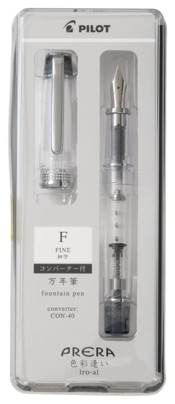 PILOT 万年筆 マンネンヒツプレラ トウメイ TBF 透明ブラック PFPR1TBF