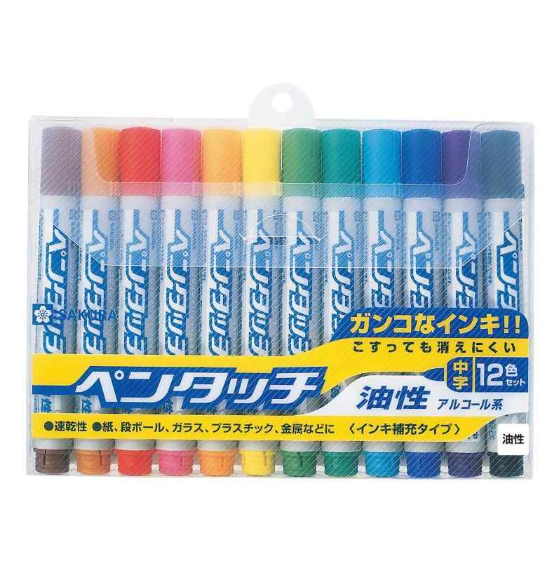 Rakuten - サクラクレパス 油性ペン ペンタッチ 中字