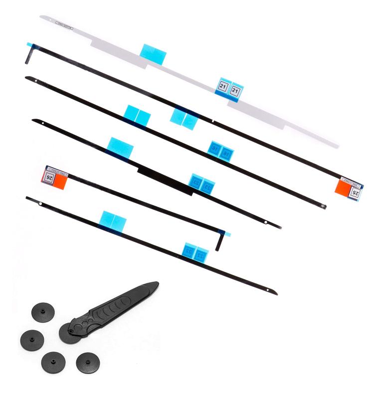 LeFix 交換用LCDパネル粘着テープストリップステッカー+オープニングホイールツールキット iMac 21.5インチ 27インチ用