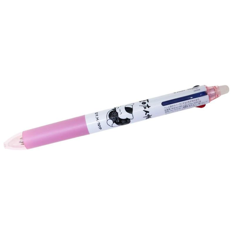 ヒサゴ 夏目友人帳[ボールペン]フリクションボール3スリム/風呂敷ニャンコ先生