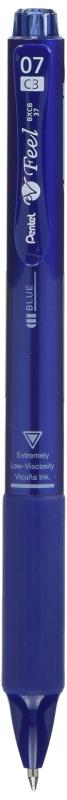 樂天商城 - ぺんてる 3色ボールペン フィール 0.7 メタリックブルー BXCB37MC