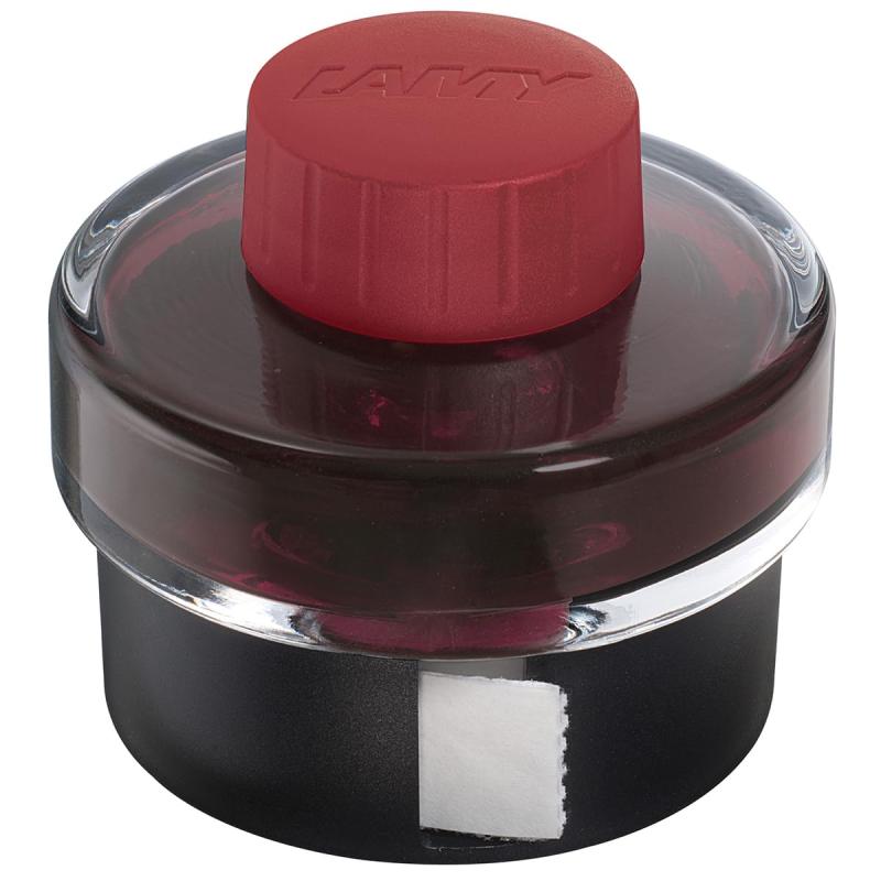 LAMY T52 インクセピア 50ml - リザーバー付きインクボトル - ブロッティングペーパーロール付きプラスチックスタンド