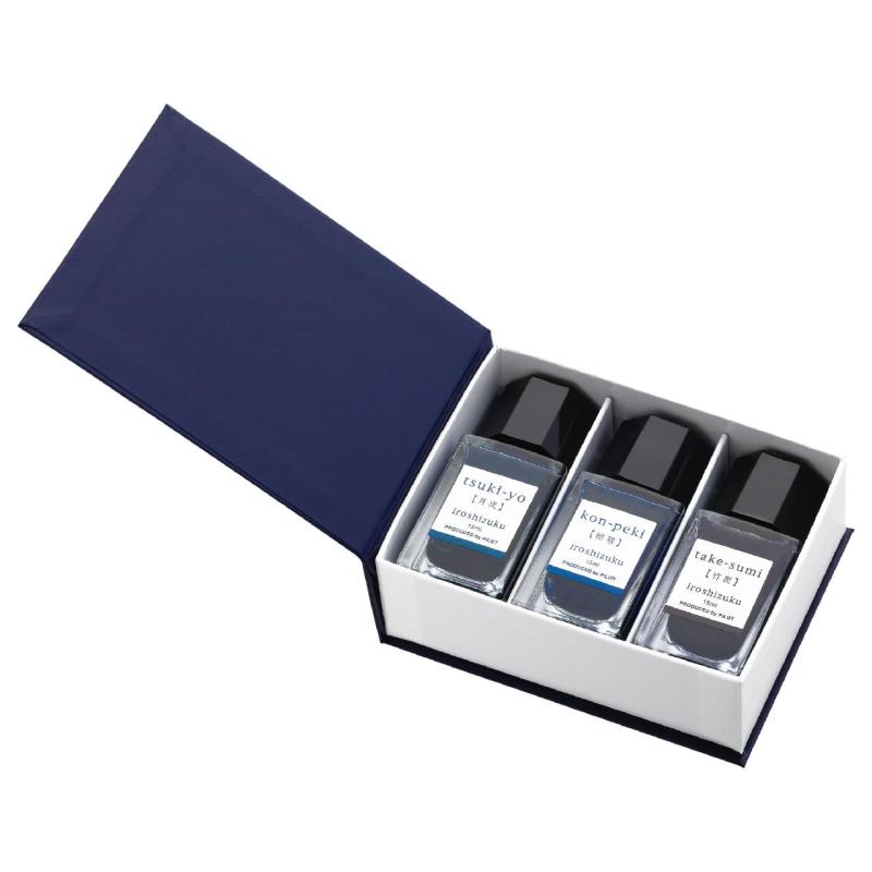 パイロット 万年筆インキ 色彩雫 iroshizuku mini 3色セットA INK153CA