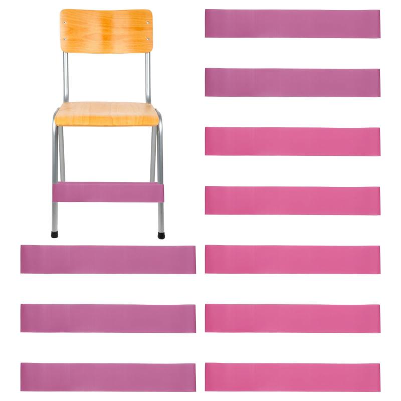 PATIKIL 教室の椅子用フィジェットバンド 1セット/10個 バウンシーバンド チェアバンド 不安軽減 教室..