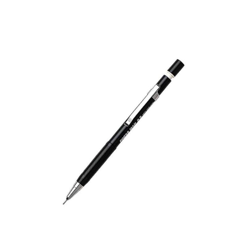 プラチナ プレスマン シャープペン 速記用0.9mm芯2B 2105010全長14.8cm×最大径0.9cm重量:10g生産国:日本