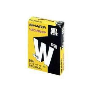 楽天市場】sharp リボンカセット rw-301a-b3の通販
