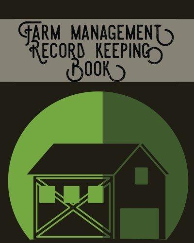 Farm Management Record Keeping Book: Brown- Bookkeeping Ledger Organizer | Equipment Livestock Inventory Repair Log | Income &a