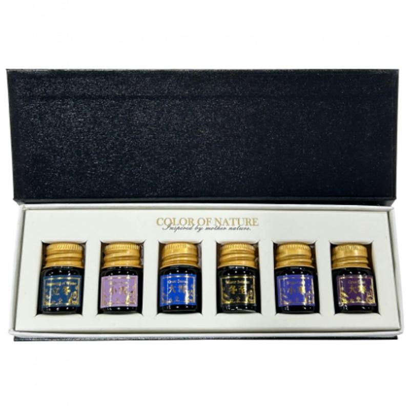 Rakuten - IWI 万年筆インク カラーオブネーチャーインク フォーシーズンギフトセット 5ml