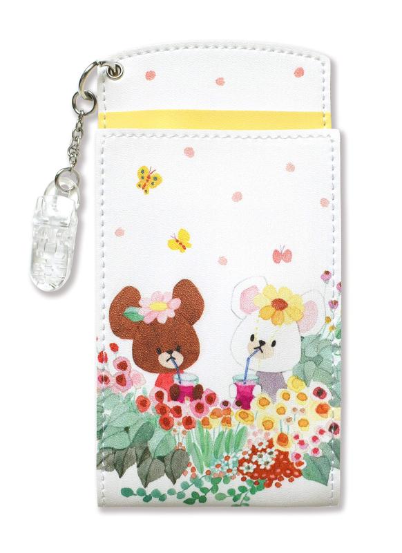 セントレディス くまのがっこう 胸ポケット用ペンケース colorful days イエロー ST-ZKU0021