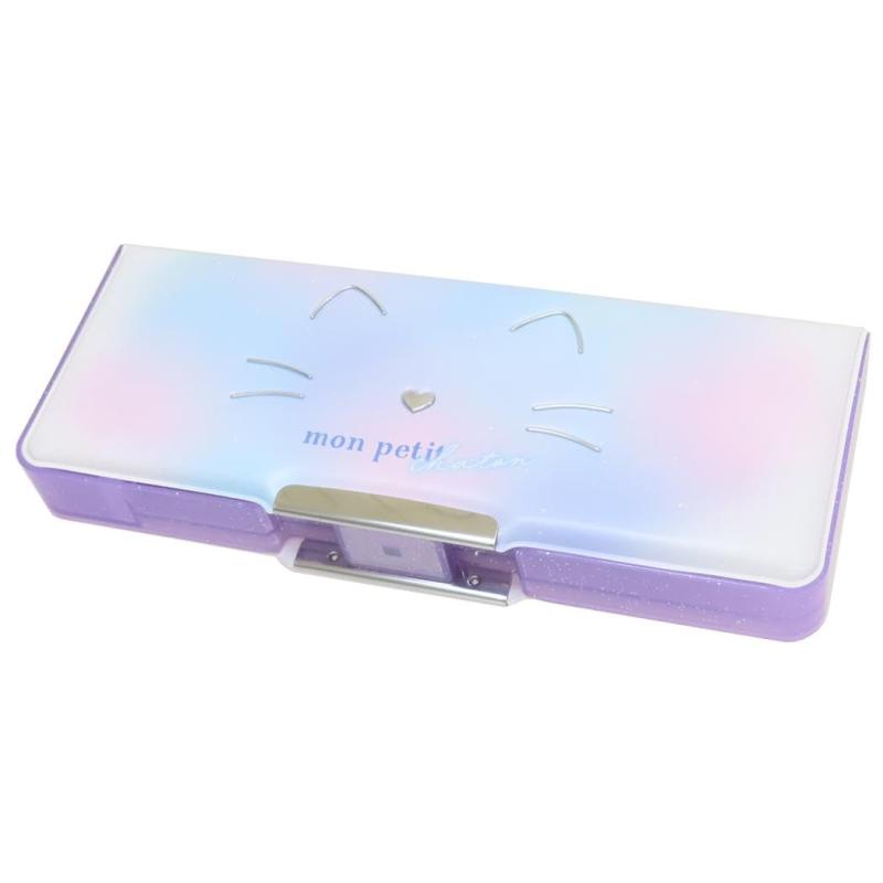 モンプチシャトン[筆箱]コンパクト両面開きペンケース/新入学